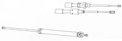 Трос CEF CT02176