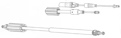 Трос CEF CT02182