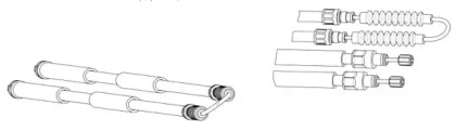 Трос CEF CT02184