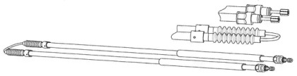 Трос CEF CT02197