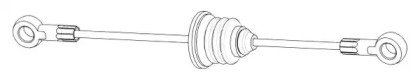 Трос CEF DM02159