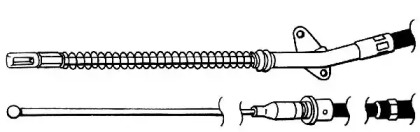 Трос CEF DM02168