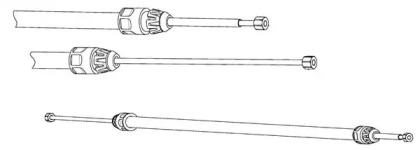 Трос CEF DM02170