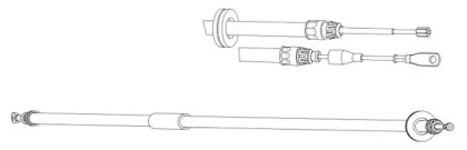 Трос CEF DM02172