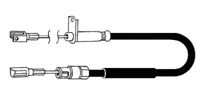 Трос CEF DM02179