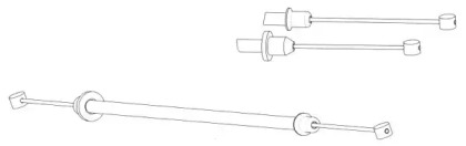 Трос CEF DM02202