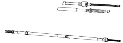 Трос CEF DT02104