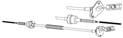 Трос CEF FA01249