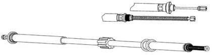 Трос CEF FA02179