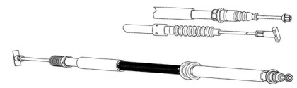 Трос CEF FA02212