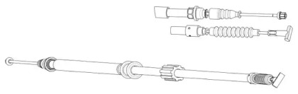 Трос CEF FA02221