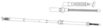 Трос CEF FA02237