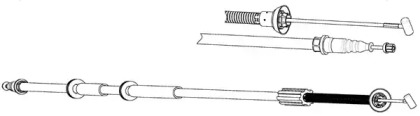 Трос CEF FA02242