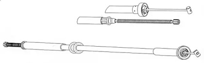 Трос CEF FA02268