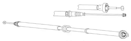 Трос CEF FA02283