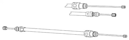 Трос CEF FA02295