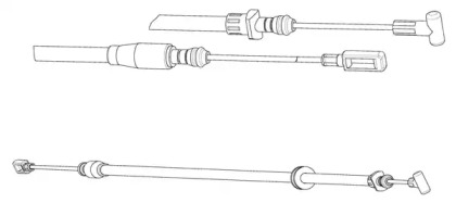 Трос CEF FA02300