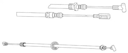 Трос CEF FA02301