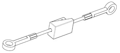 Трос CEF FO02144