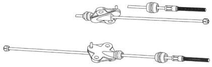 Трос CEF FO02227