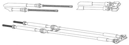 Трос CEF FO02230