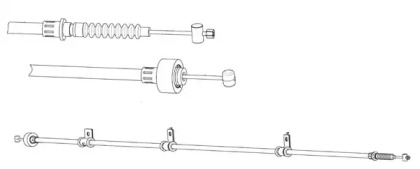 Трос CEF HY02123