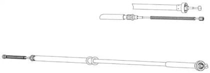 Трос CEF LA02129