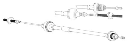 Трос CEF OP01154