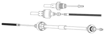 Трос CEF OP01160