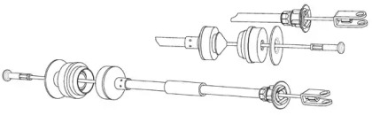 Трос CEF PU01100