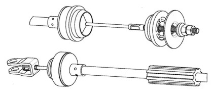 Трос CEF PU01119