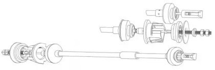 Трос CEF PU01127