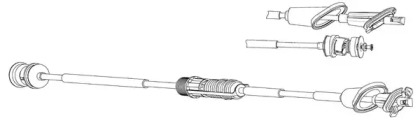 Трос CEF PU01144