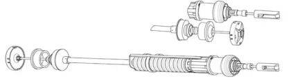 Трос CEF PU01164