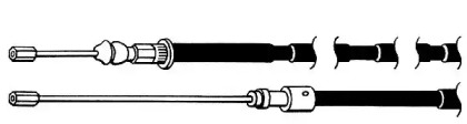 Трос CEF PU02167