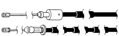 Трос CEF PU02183