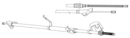 Трос CEF PU02219