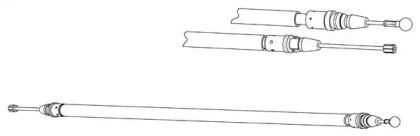 Трос CEF PU02230