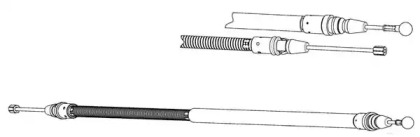 Трос CEF PU02233