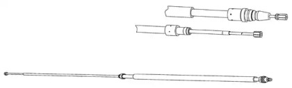 Трос CEF PU02235