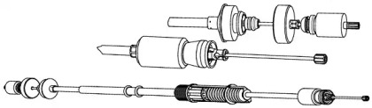 Трос CEF RT01189