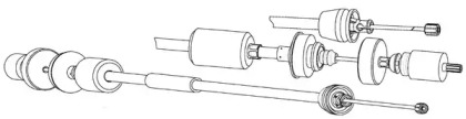 Трос CEF RT01190