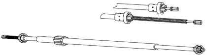 Трос CEF RT02284