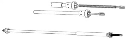 Трос CEF RT02289