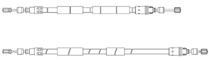 Трос CEF RT15105