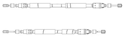 Трос CEF RT15108