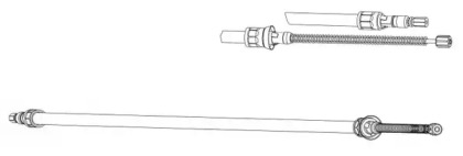 Трос CEF SM02100