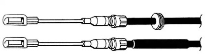 Трос CEF VO02107