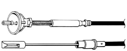 Трос CEF VW01103