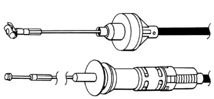 Трос CEF VW01159